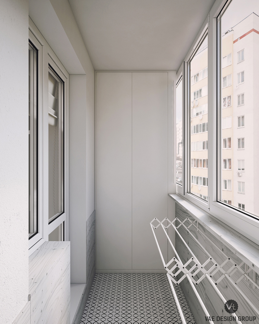 Дизайн Балкона Со Шкафом