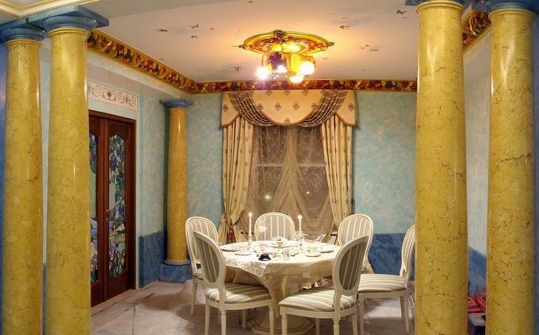 безвкусный интерьер