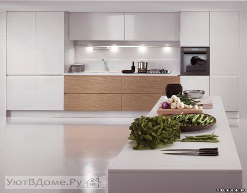Белая кухня