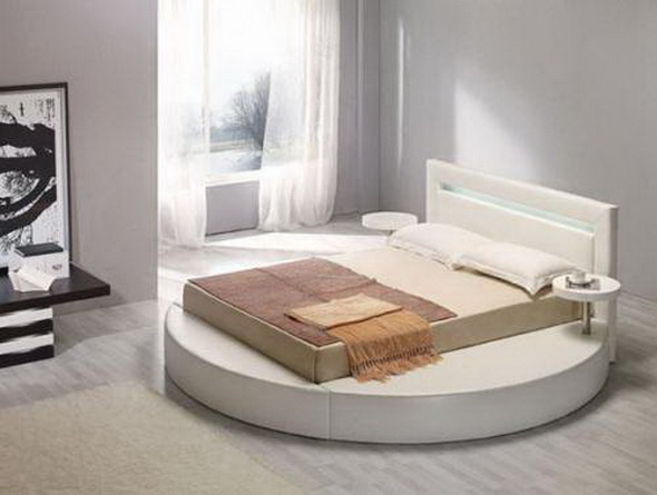 круглые диваны-кровати