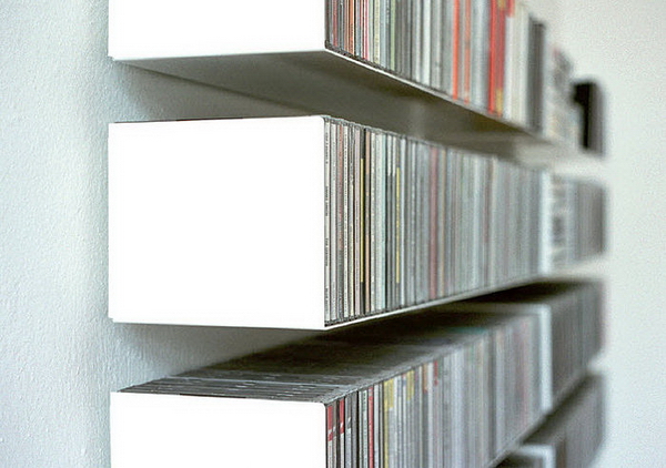 cd и dvd-диски полки подставки