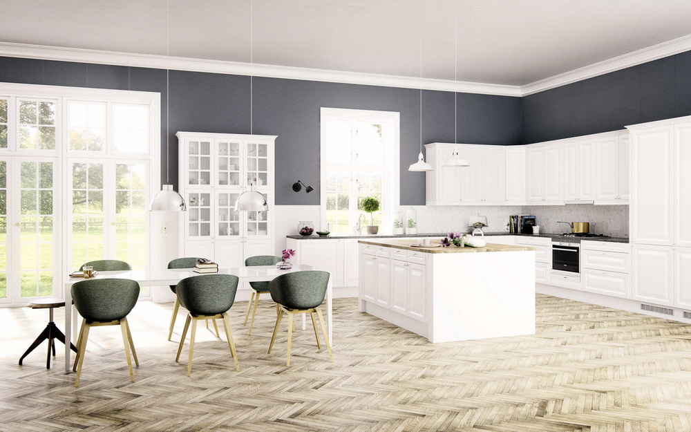 Køkken i moderne stil foto design Moderne køkken